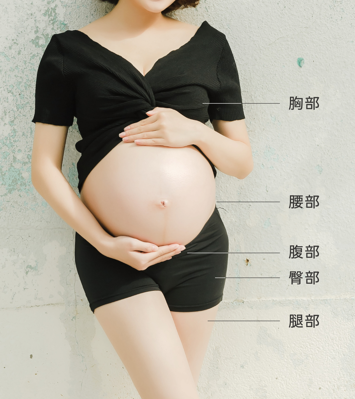 妊娠紋容易發生在哪些部位？胸部、臀部、腿部都有機會！